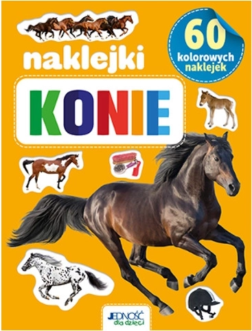 Kolorowe naklejki – 60 koni