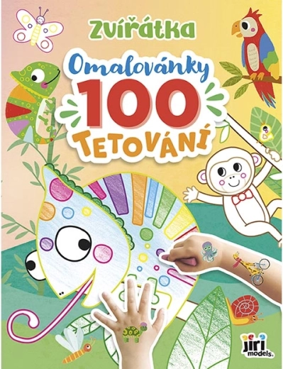 Kolorowanki i 100 tatuaży Zwierzątka