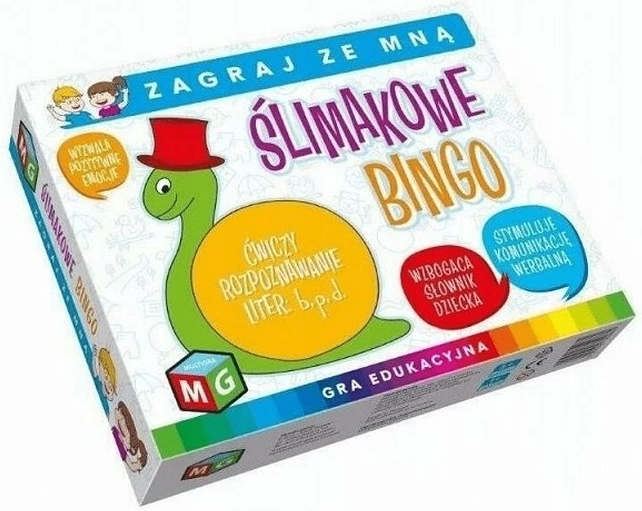 Ślimacze bingo – gra edukacyjna