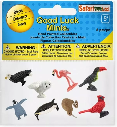 Safari Ltd. mini figurki ptaków good luck minis funpack