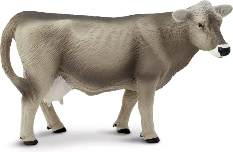 Safari Ltd. figurka szwajcarskiej krowy brunatnej - 1 sztuka