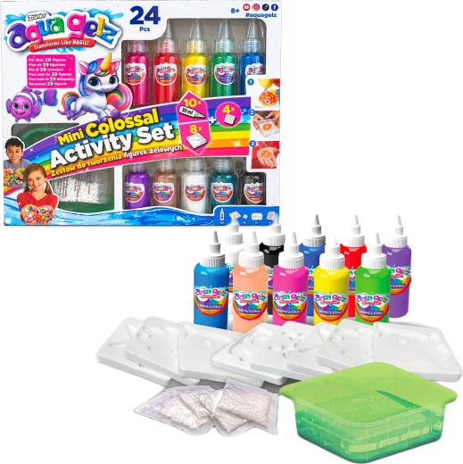 Zestaw kreatywny Aqua Gelz Mini Colossal do tworzenia żelowych figurek