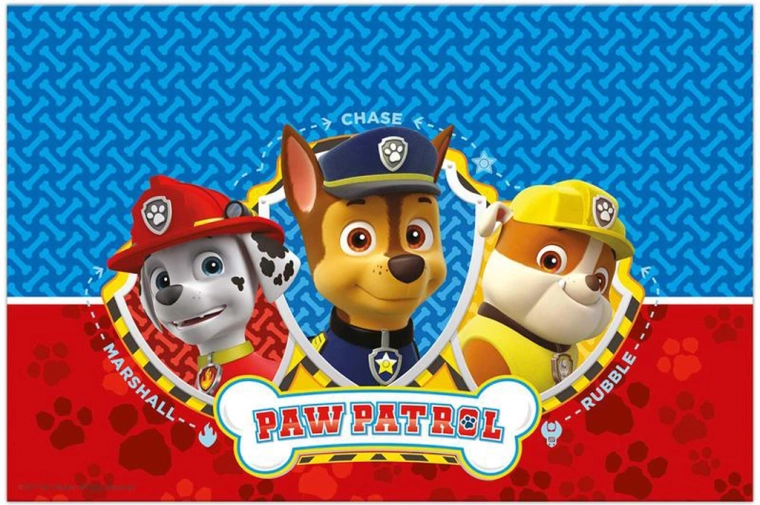 Dziecięcy plastikowy obrus Paw Patrol 120 × 180 cm
