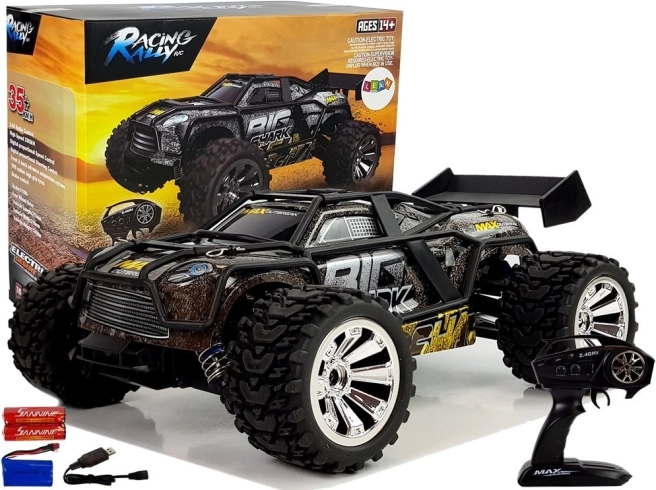 Wyścigowe auto RC terenowe z pilotem