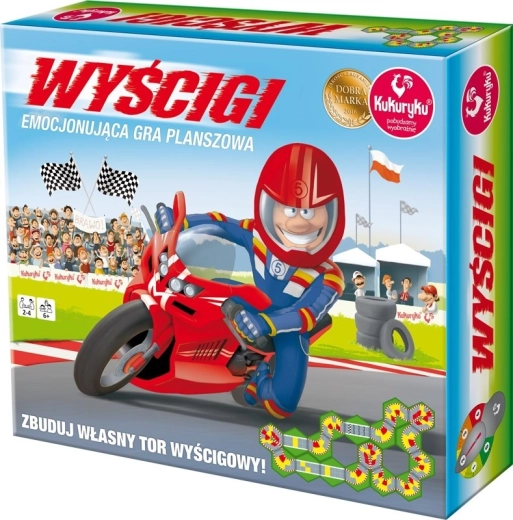 Gra planszowa – Wyścigi motocyklowe