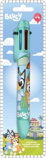 Długopis 6 kolorów BLUEY