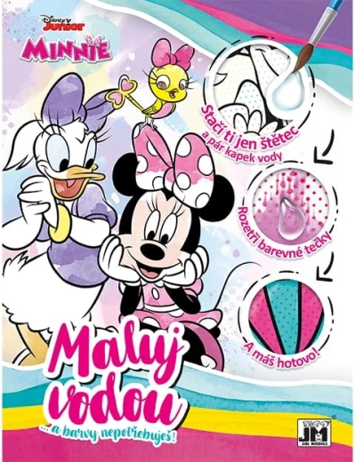 Maluj wodą A4 Minnie