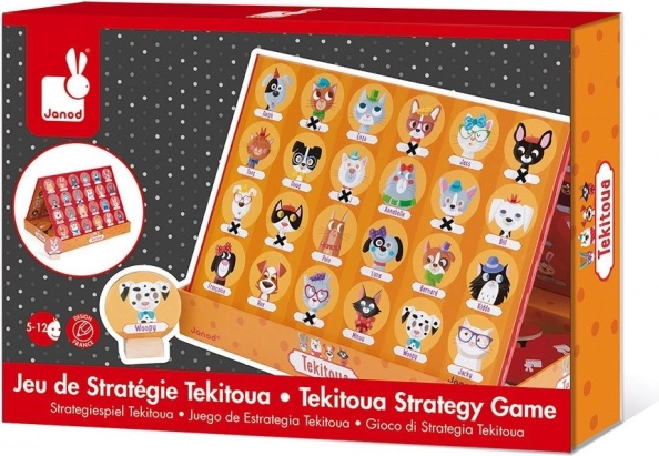 Janod Zgadnij, kim jestem – zwierzątka (wersja angielska)