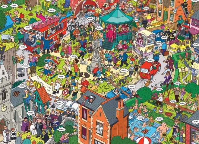 EUROGRAPHICS puzzle Co może pójść nie tak? XL 500 elementów