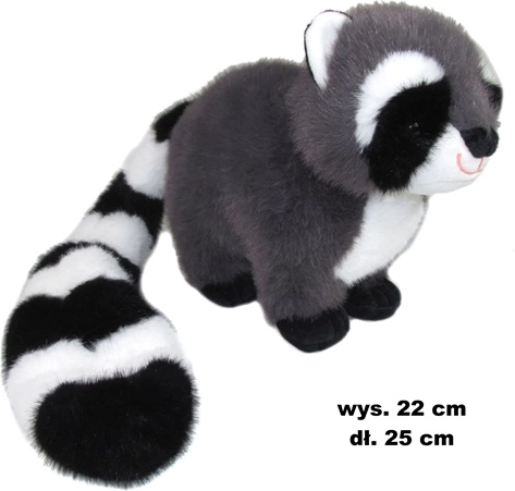 Pluszowy szop pracz 25 cm