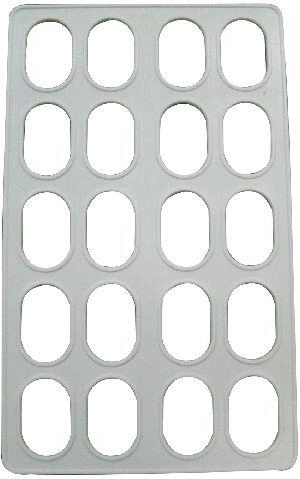 Szablon do minilaskonek 30 × 18 cm, 20 otworów