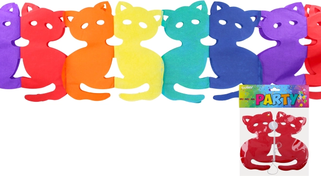 Girlanda kolorowa 3 m - Kot