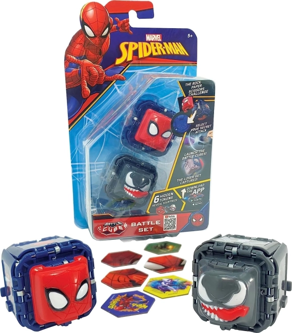Battle Cubes MARVEL Spider-Man – zestaw 2 kostek