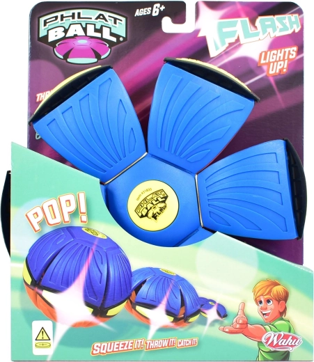 Phlat Ball Flash z oświetleniem LED – transformujący latający dysk i piłka