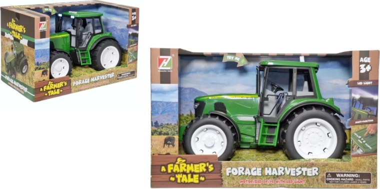 Traktor ze światłem i dźwiękiem
