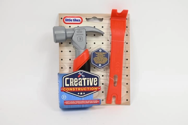 Little Tikes Creative Construction – zestaw narzędzi: młotek i ścisk