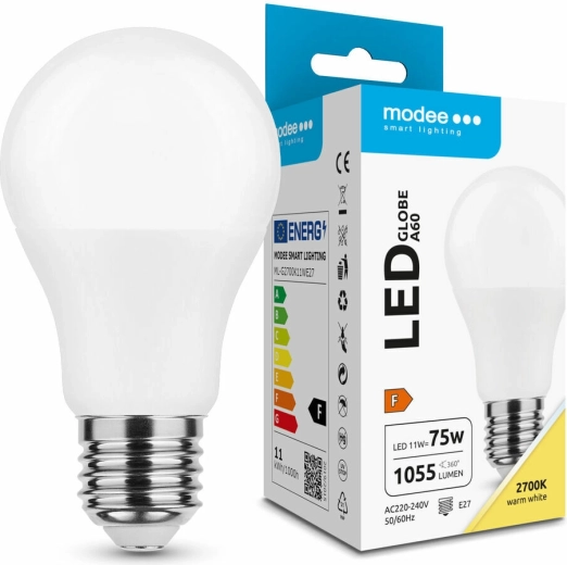 Żarówka LED globe E27 11 W ciepła biała MODEE Smart Lighting