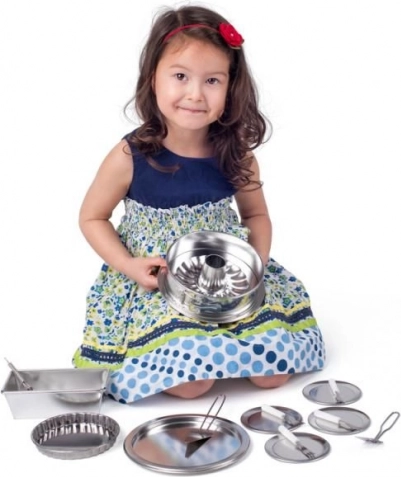 Woody kuchenny zestaw do pieczenia z formą babkową