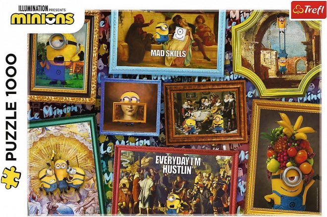 Trefl puzzle Minionki – galeria, 1000 elementów