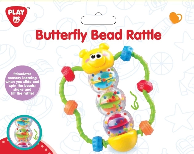 Playgo grzechotka motyl
