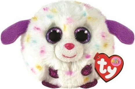 Ty Puffies Puppies biały maskot Munchkin