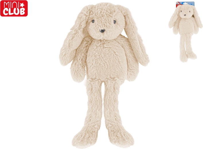 Mini Club beżowy pluszowy króliczek z długimi nogami 37 cm