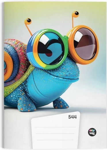 Zeszyt A5 w linie 40 kartek Ślimak