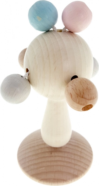 Grzechotka Hess naturalna szara