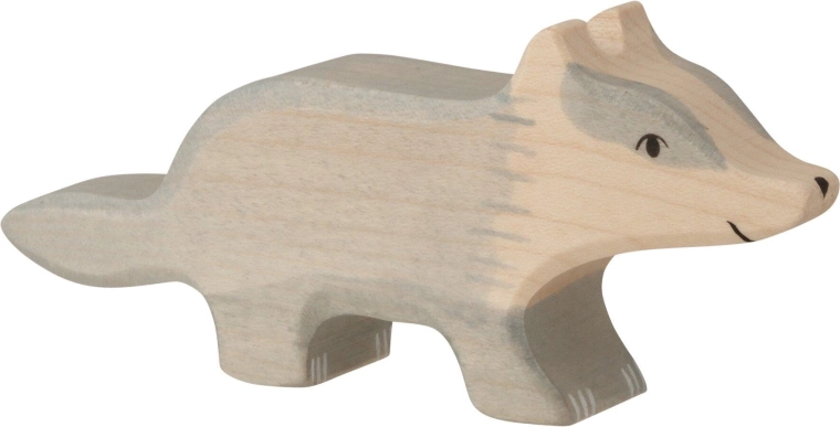 Holztiger borsuk