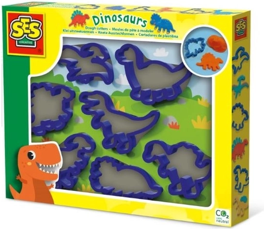 SES foremki do ciasta i modeliny – dinozaury