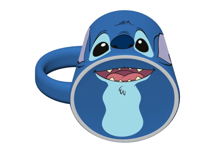 Ceramiczny kubek Lilo & Stitch z twarzą Stitcha