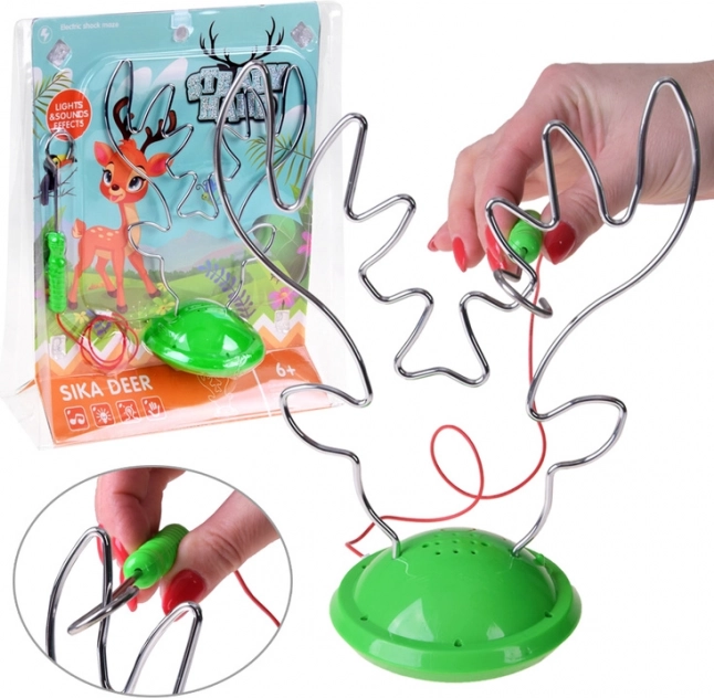 Elektryczny labirynt zderzeń Gra zręczności