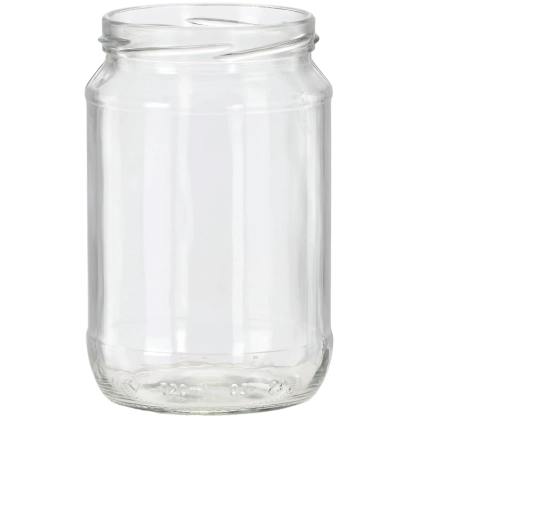 Szklane słoiki do przetworów FRANCO 720 ml, zestaw 8 szt.