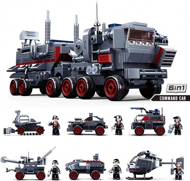 Sluban Space War pojazd dowodzenia – samodzielna część zestawu