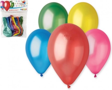Balony dmuchane 10 cm - 10 sztuk, karnawał