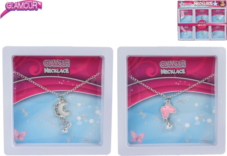 Dziecięcy naszyjnik Glamour 22,5 cm