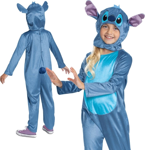 Dziecięcy kostium STITCH – kigurumi 127–136 cm (7–8 lat)