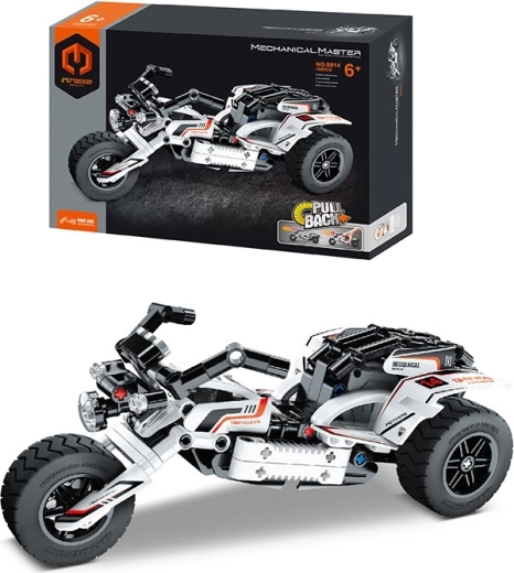Mechanical Master zestaw konstrukcyjny moto trójkołowiec 150 elementów z napędem pullback