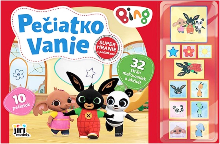 Zeszyty do stemplowania BING – kreatywny zestaw dla dzieci