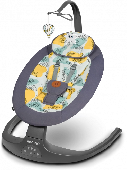 Leżaczek niemowlęcy 2w1 Ralf od LIONELO – Concrete