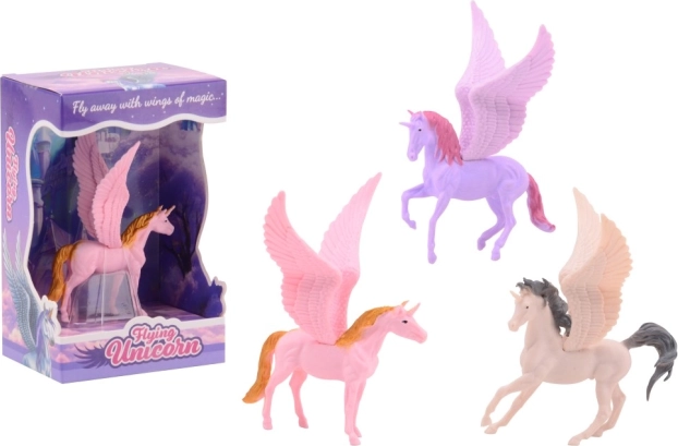 Figurka jednorożca ze skrzydłami