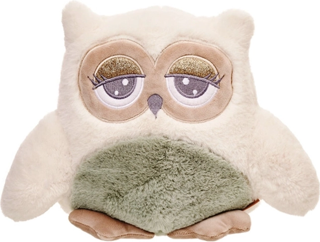 Sowa Abby kremowo-miętowa 23 cm