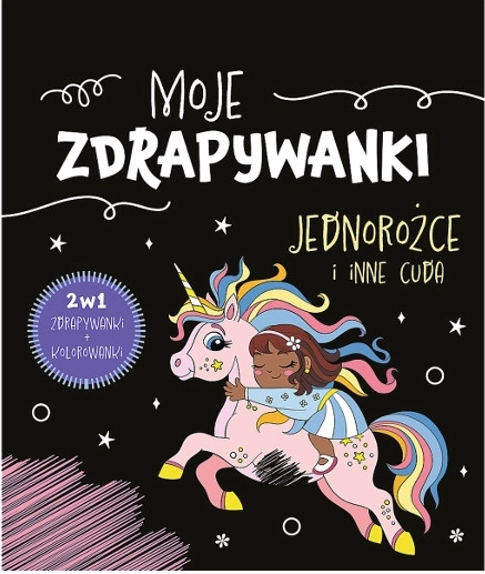 Jednorożce i inne cuda – moje zdrapywanki - 1 szt.