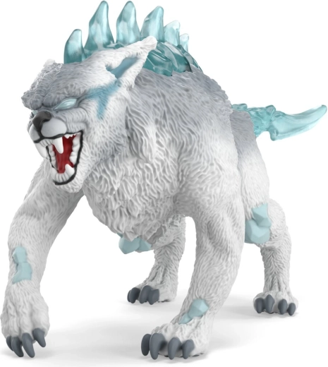 Lodowy ryś ELDRADOR CREATURES – kolekcjonerska figurka dla dzieci 7–12 lat