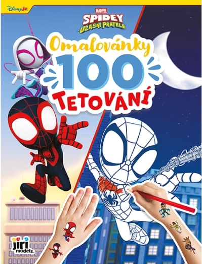 Kolorowanki i 100 tatuaży Spidey