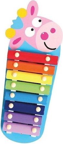 Drewniany ksylofon dla dzieci Żyrafa