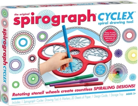 Spirograf CYCLEX kreatywny zestaw do rysowania