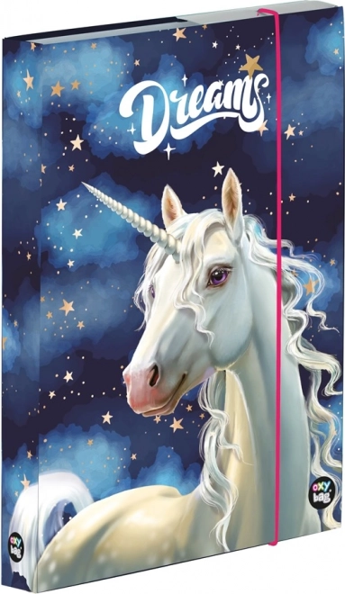 Pudełko na zeszyty A5 Unicorn
