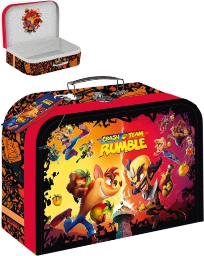Dziecięca szkolna walizeczka Crash Team Rumble 35 × 25 cm - 1 szt.