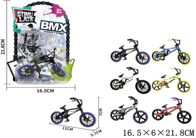 Mini rower BMX na palce Gazelo - 1 sztuka
